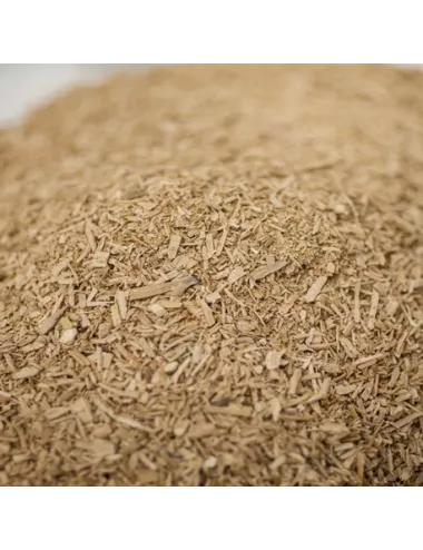 Chêne français - chauffe : non-chauffé - taille : granulat - 25 kg - SA