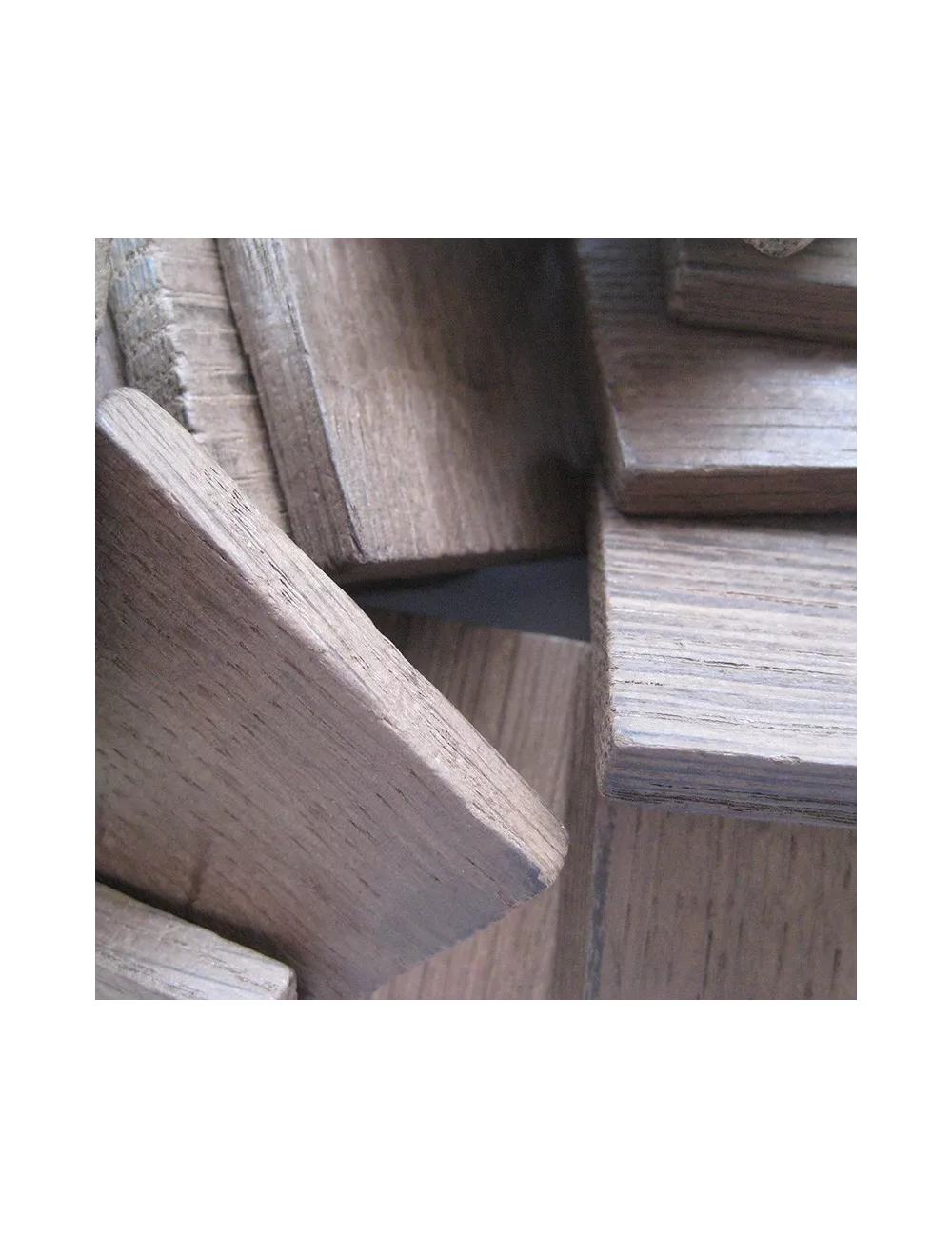 Chêne français - chauffe : moyenne - taille : bloc 47 - 25 kg - SA