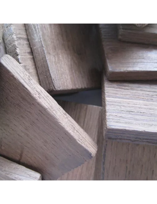 Chêne français - chauffe : moyenne - taille : bloc - 1 kg - CA