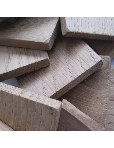 Chêne français - chauffe : légère - taille : bloc 47 - 10 kg - BA